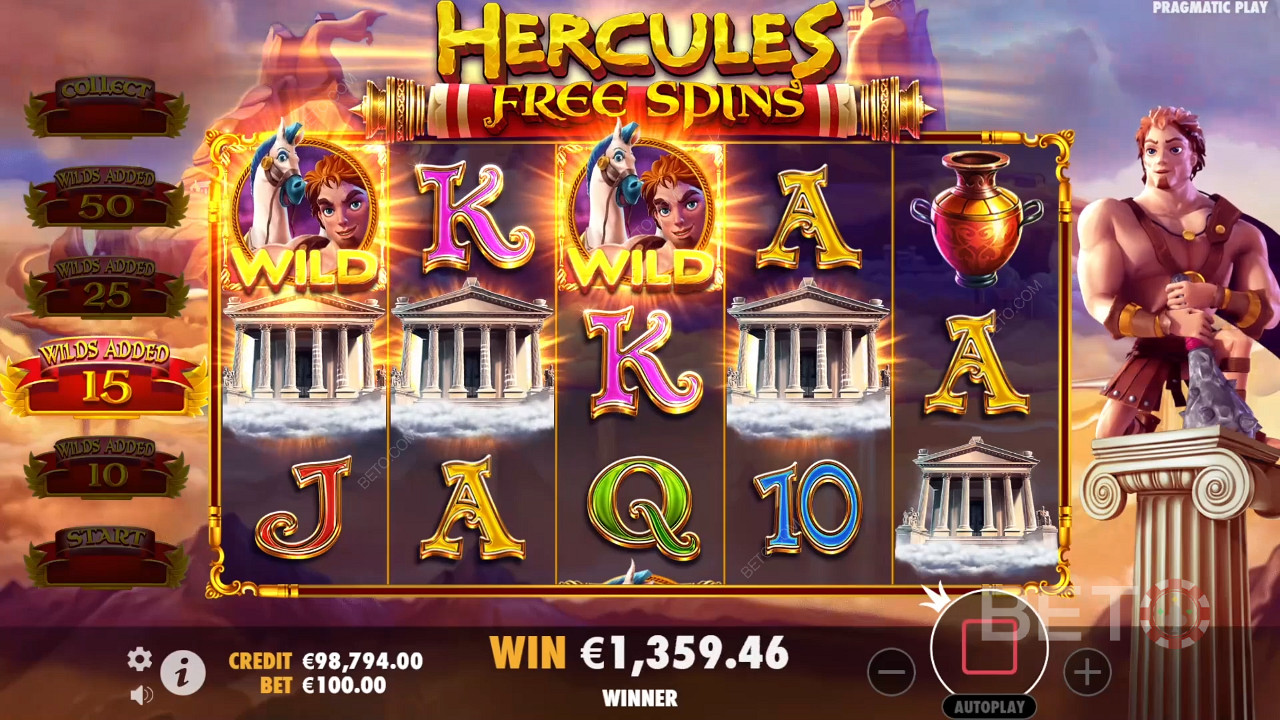 Hercules and Pegasus 免費遊戲