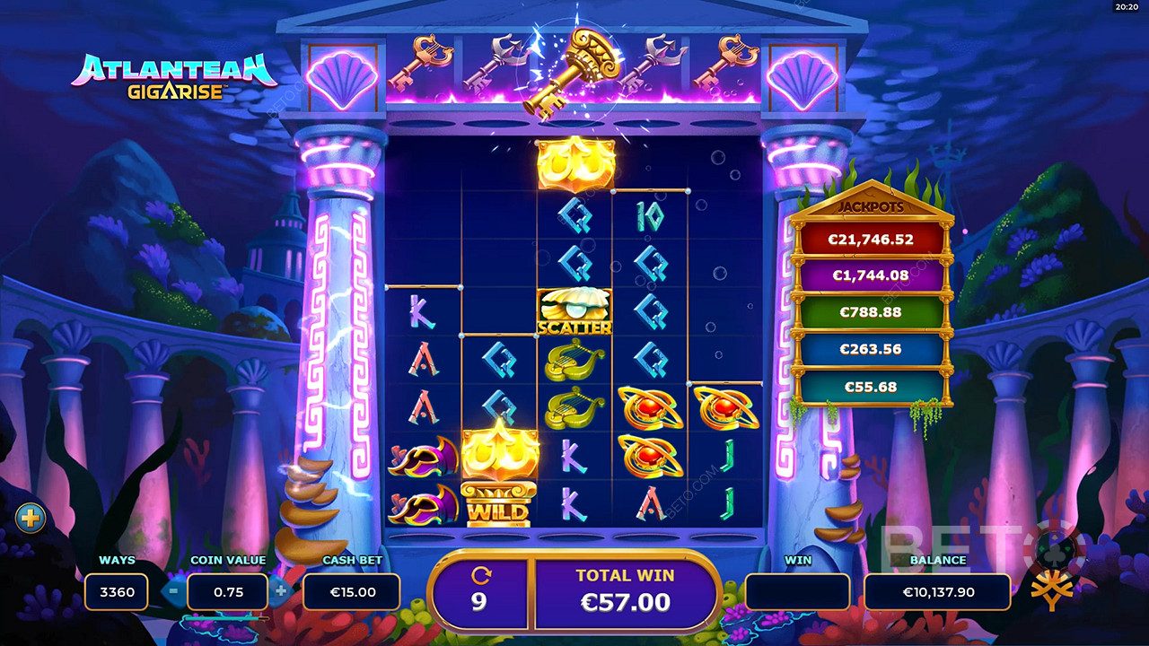 Atlantean Gigarise 免費遊戲
