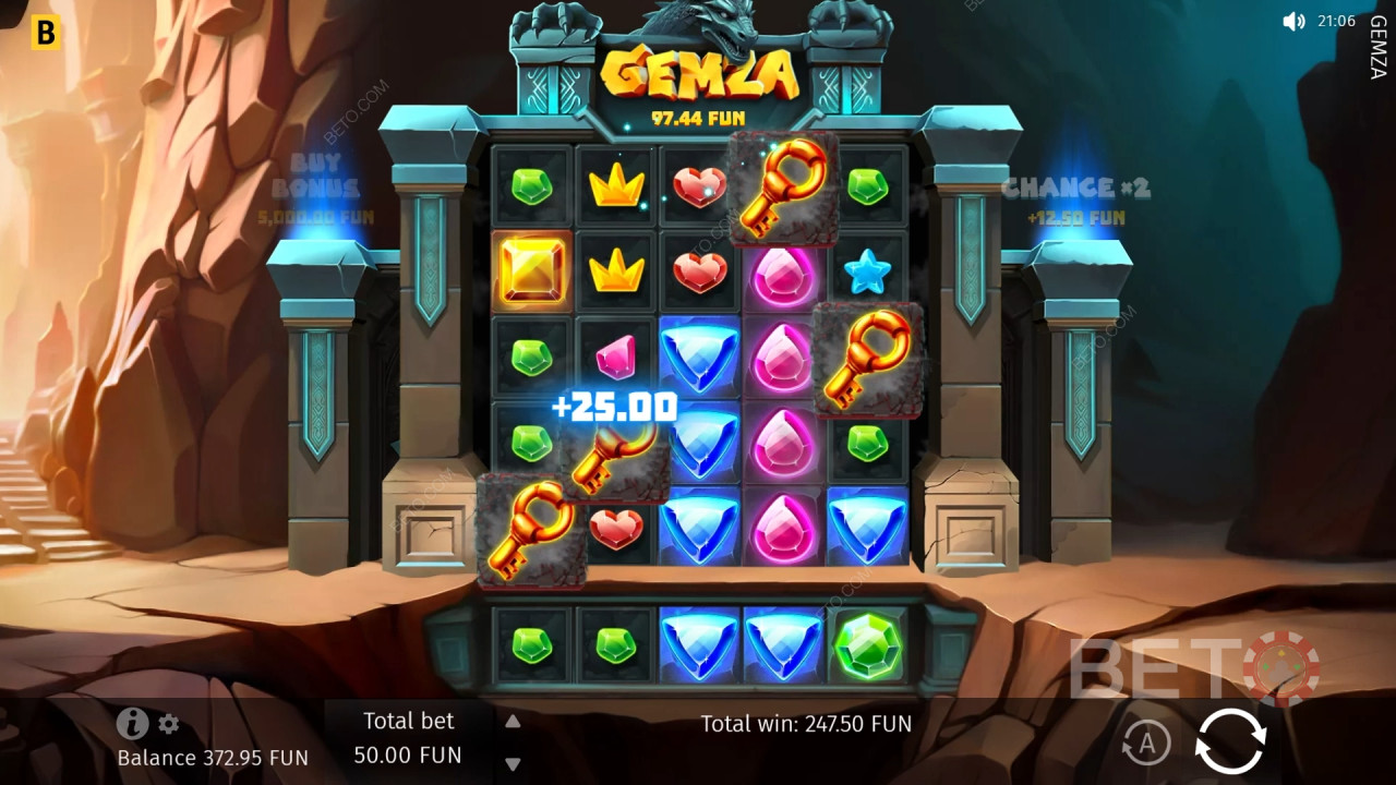 BETO 老虎機的 Gemza 評論