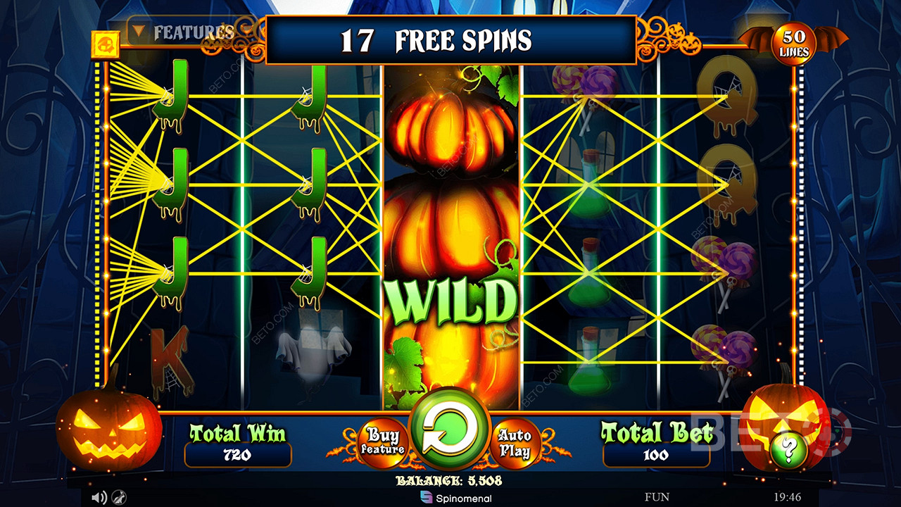 Hallow Reels 免費遊戲