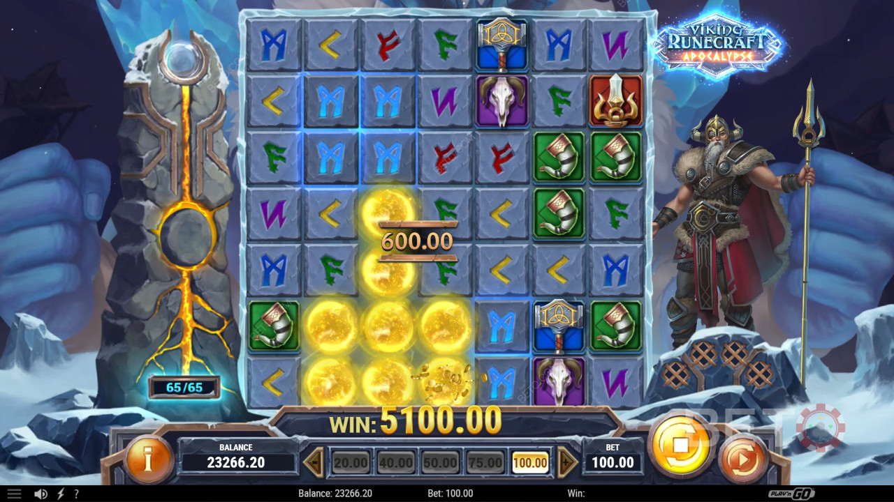 BETO 老虎機的Viking Runecraft Apocalypse 評論