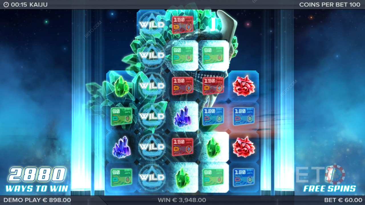 BETO 老虎機的 Kaiju 評論