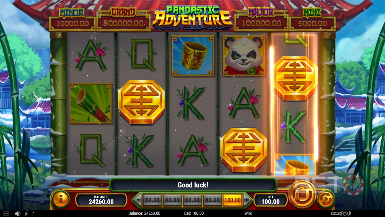 BETO 老虎機的 Pandastic Adventure 評論