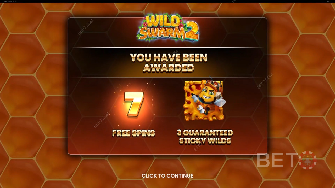 如何玩Push Gaming的Wild Swarm 2