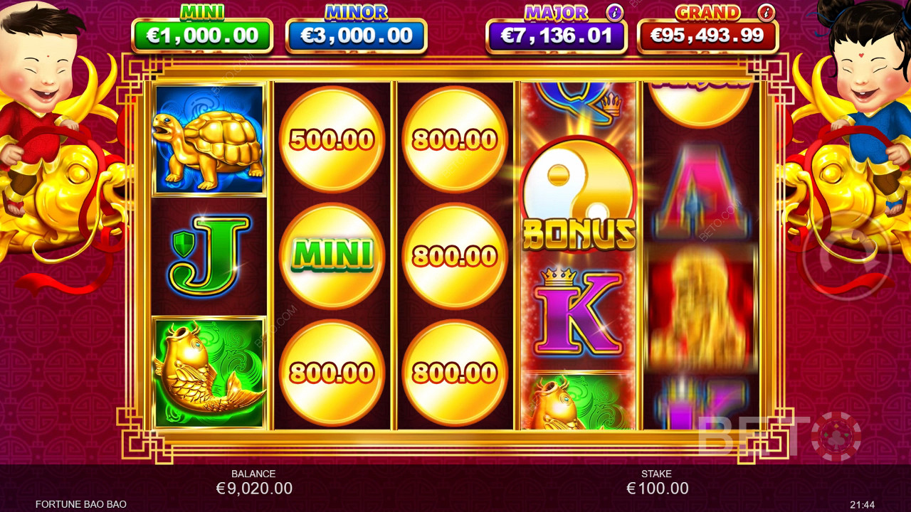 Fortune Bao Bao Jackpot Win & Spin 免費遊戲