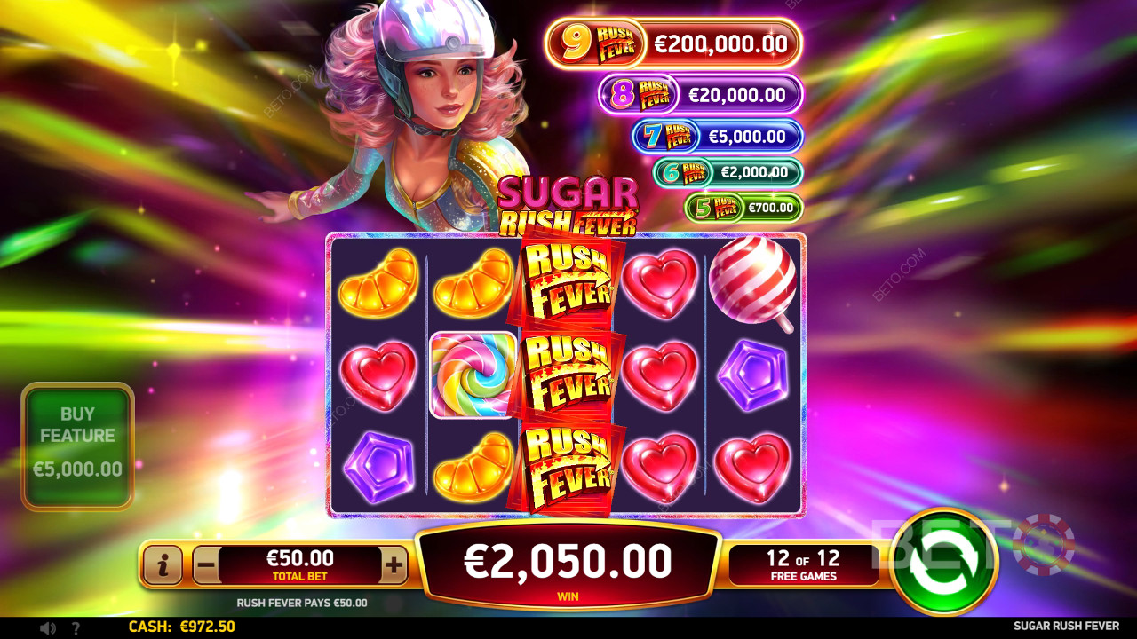 RubyPlay 在《Sugar Rush Fever》中解釋的額外功能