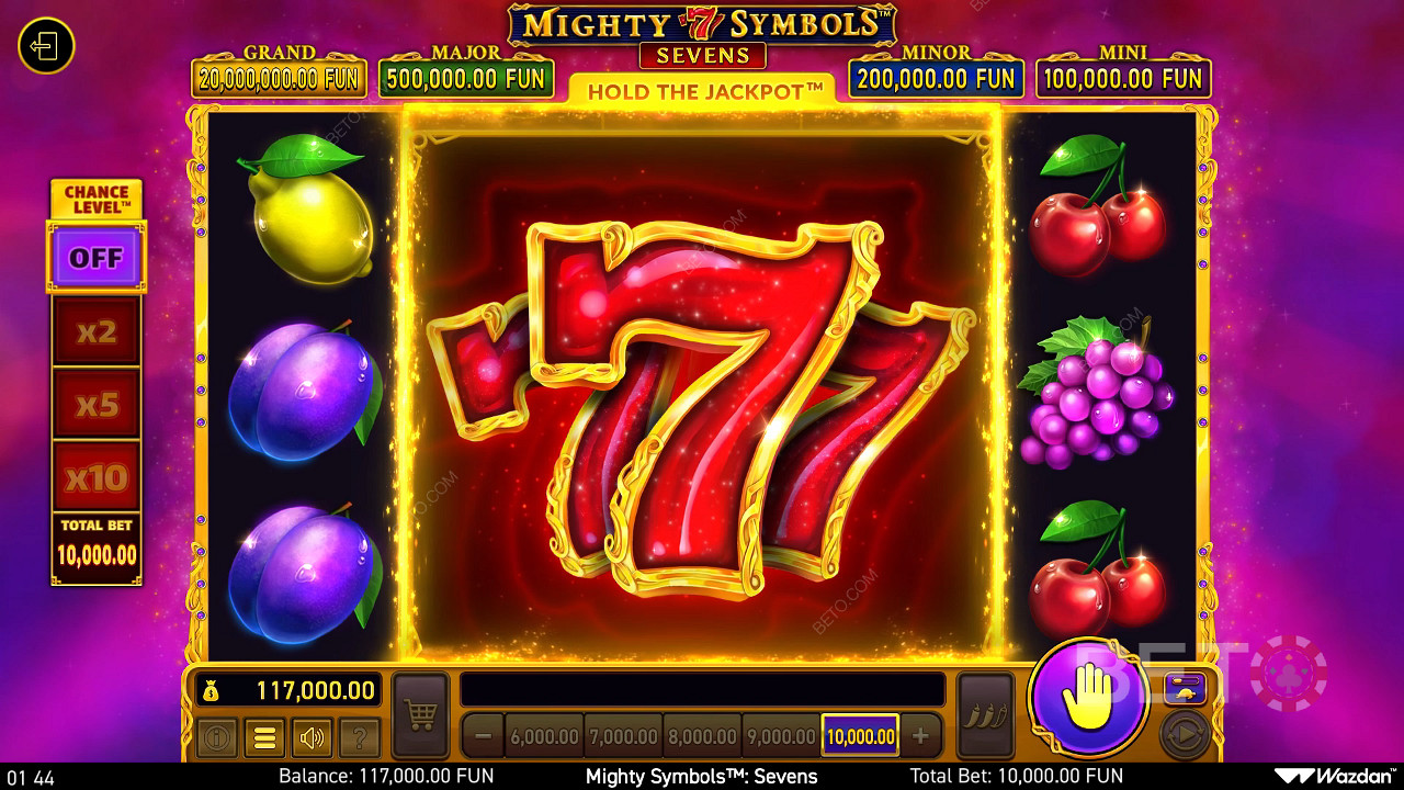 Mighty Symbols: Sevens 免費遊戲