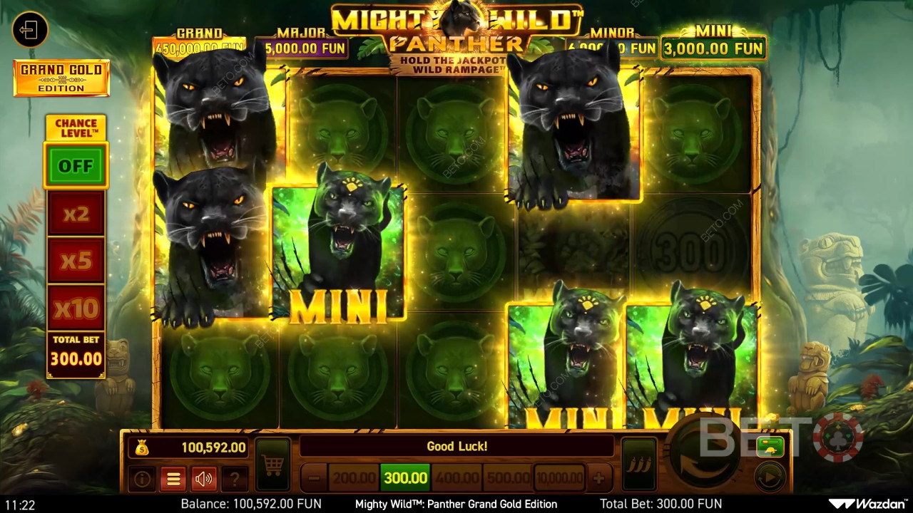 Mighty Wild: Panther Grand Gold Edition 評論（BETO 老虎機）