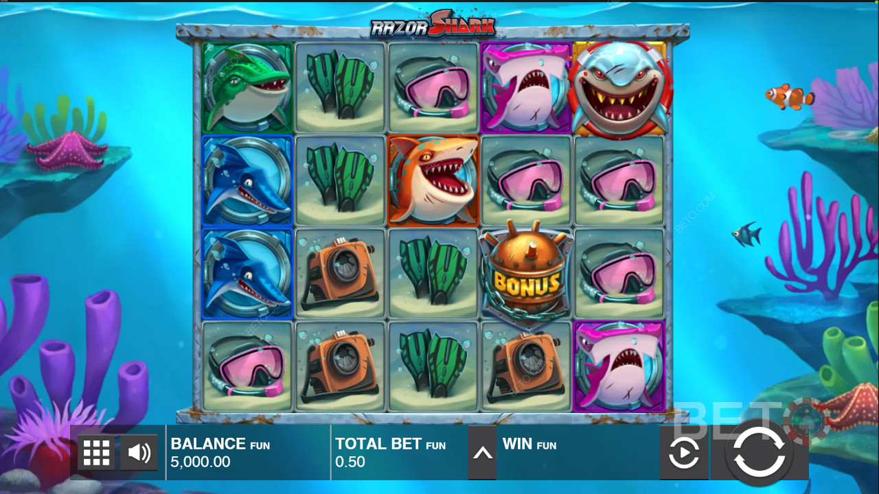 Razor Shark視頻插槽
