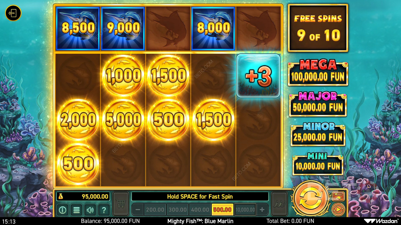 Mighty Fish: Blue Marlin 評論（BETO 老虎機）