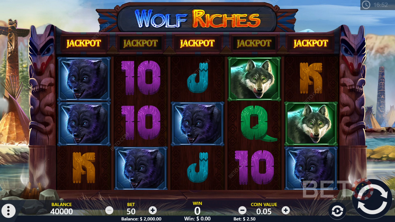 Wolf Riches在線老虎機