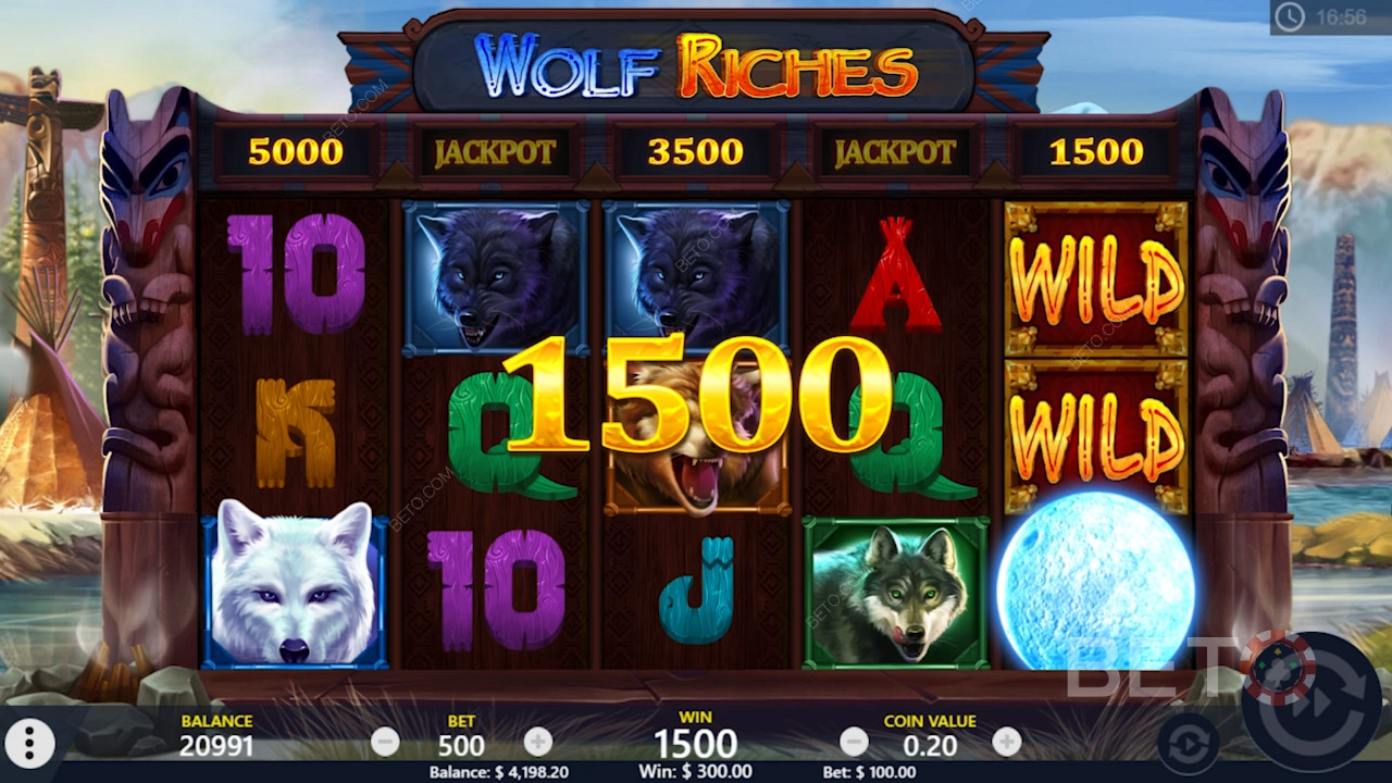 冒險老虎機Wolf Riches