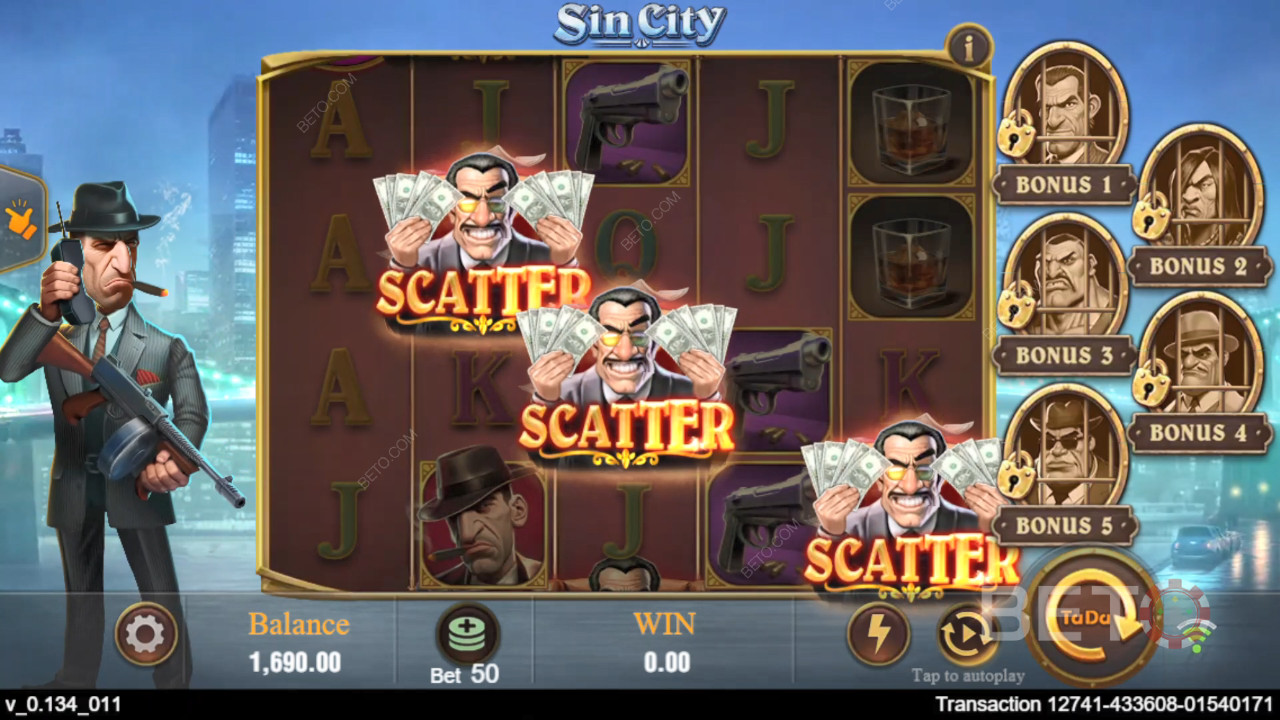 Sin City (TaDa Gaming) 免費遊戲
