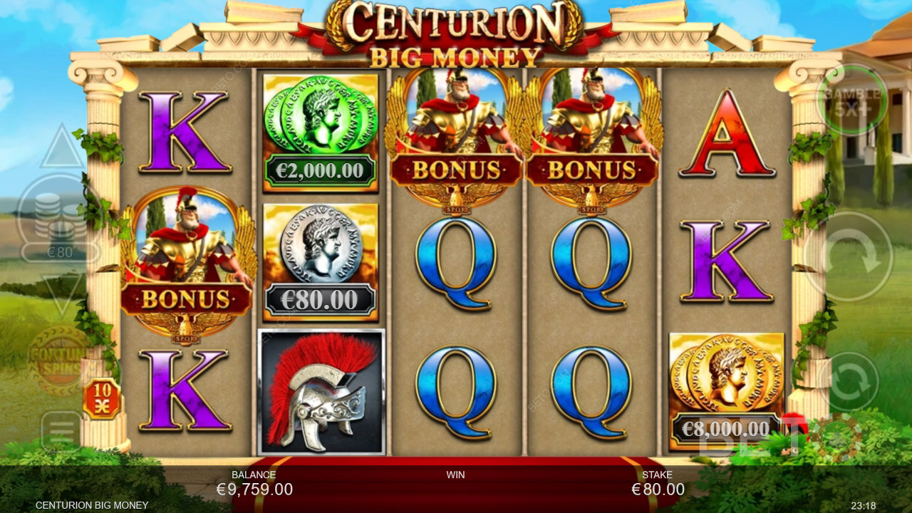 Centurion Big Money 免費遊戲