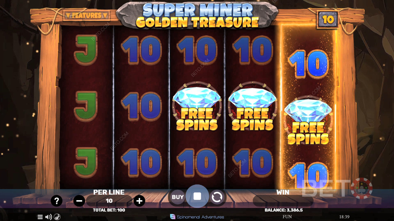 Super Miner - Golden Treasure 免費遊戲