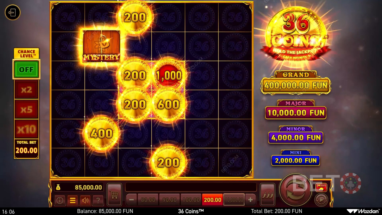 36 Coins 免費遊戲