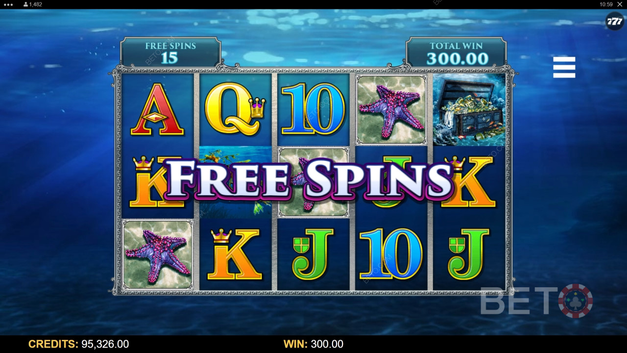 Microgaming Ariana 的獎勵功能說明