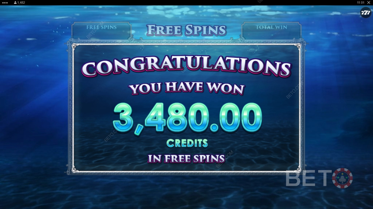 在 Ariana Slot 中贏取 240 倍賭注！