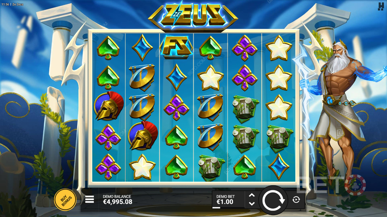 如何玩Hacksaw Gaming的 Ze Zeus
