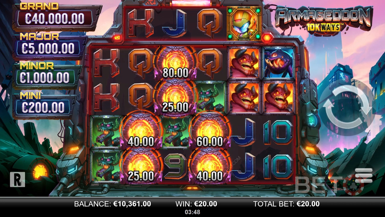 Armageddon 10k Ways 免費遊戲