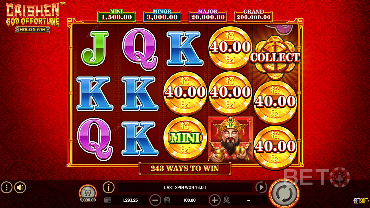 Caishen God of Fortune 免費遊戲