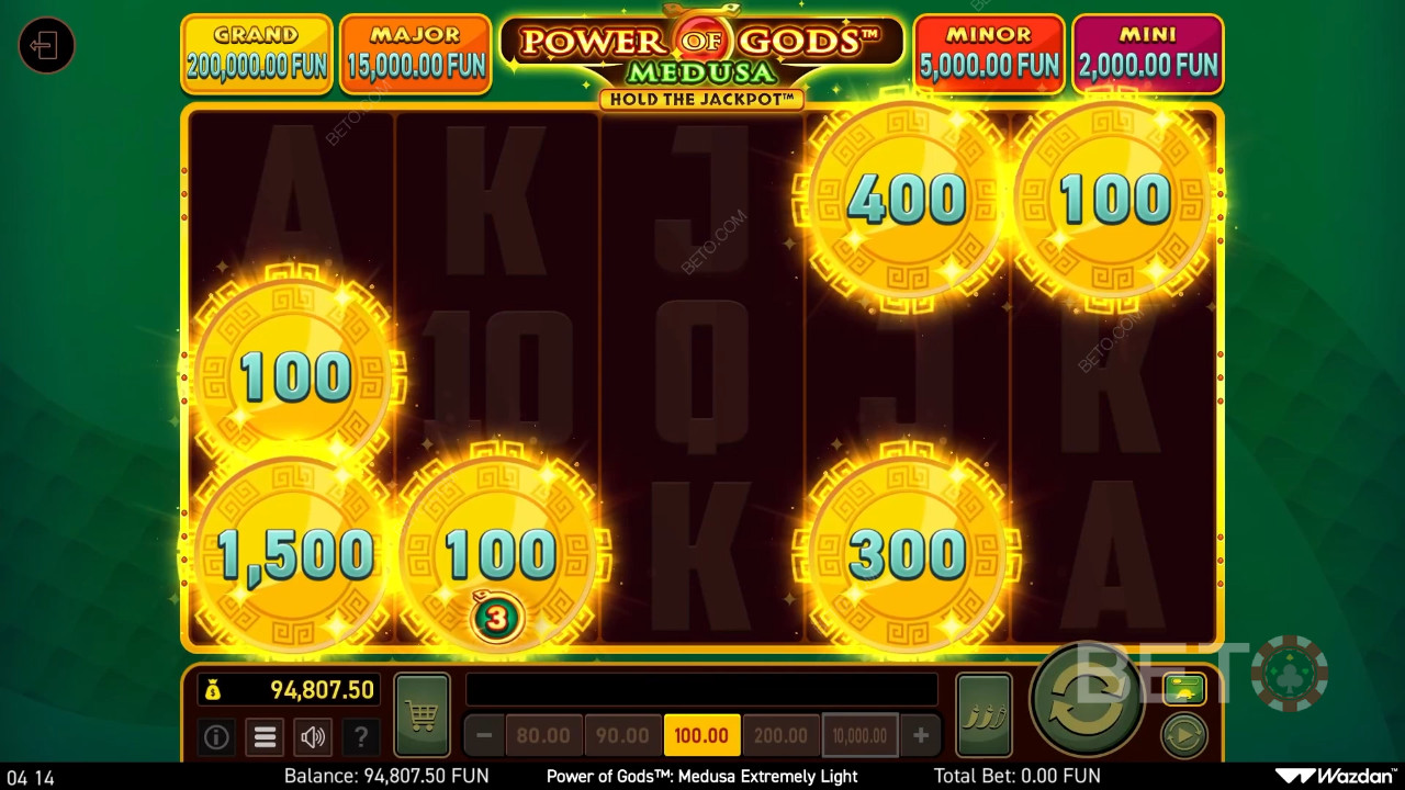 Power of Gods: Medusa Extremely Light 免費遊戲