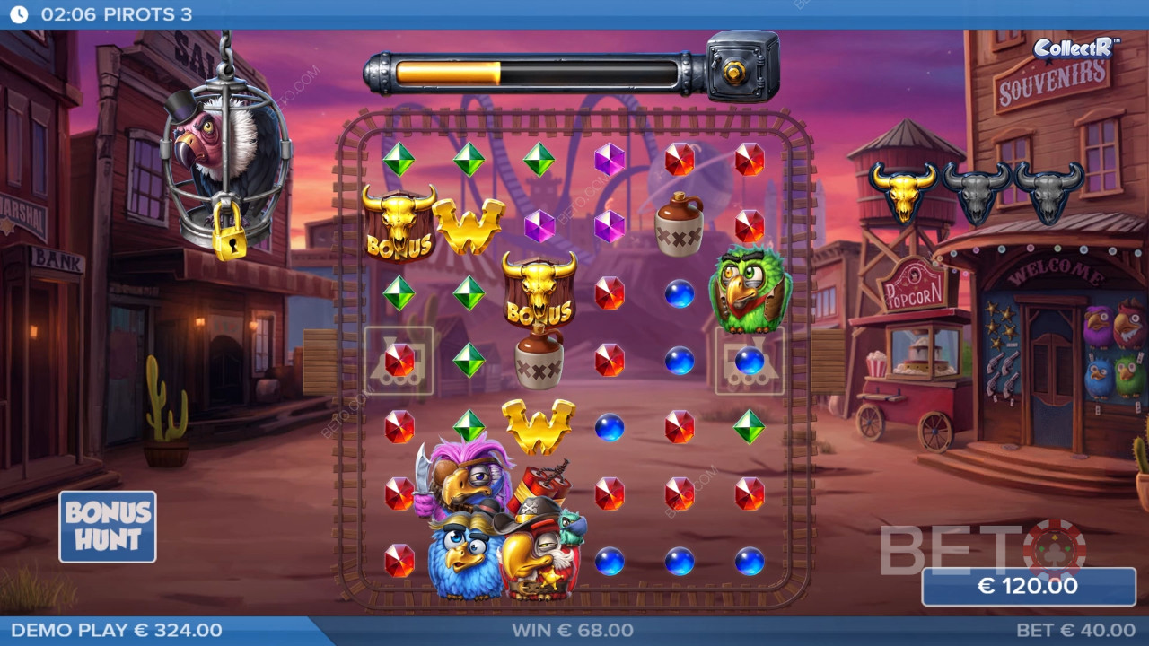 Pirots 3 免費遊戲