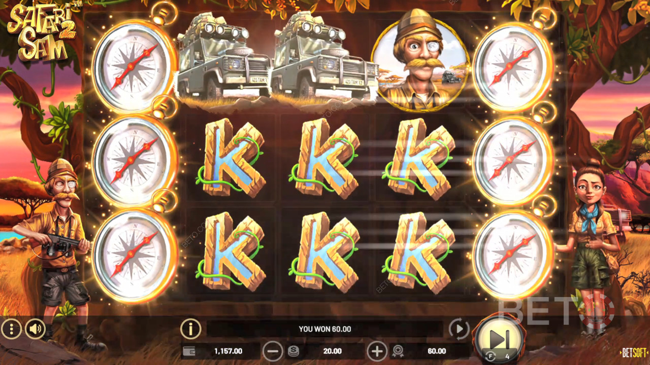 BETO 老虎機評論 Safari Sam 2