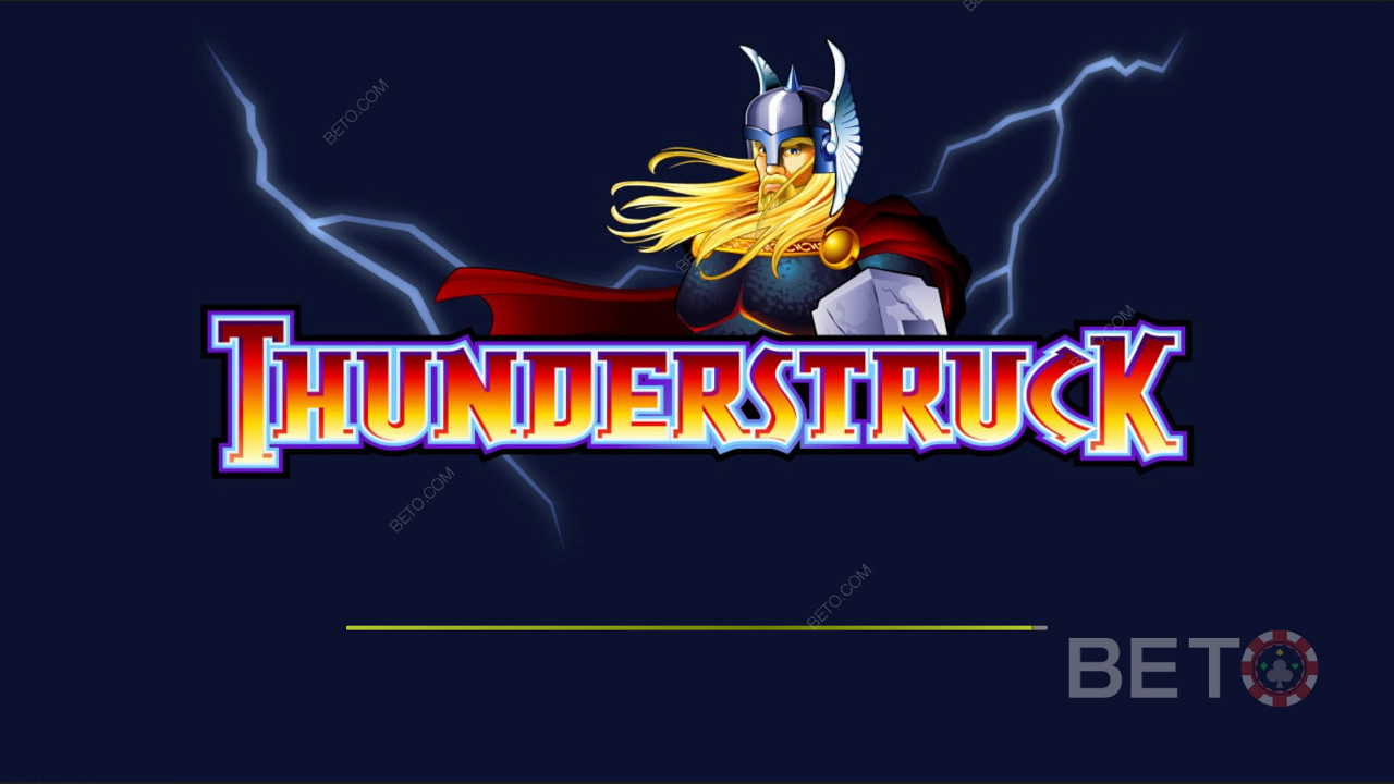 Thunderstruck的黑暗主題介紹屏幕