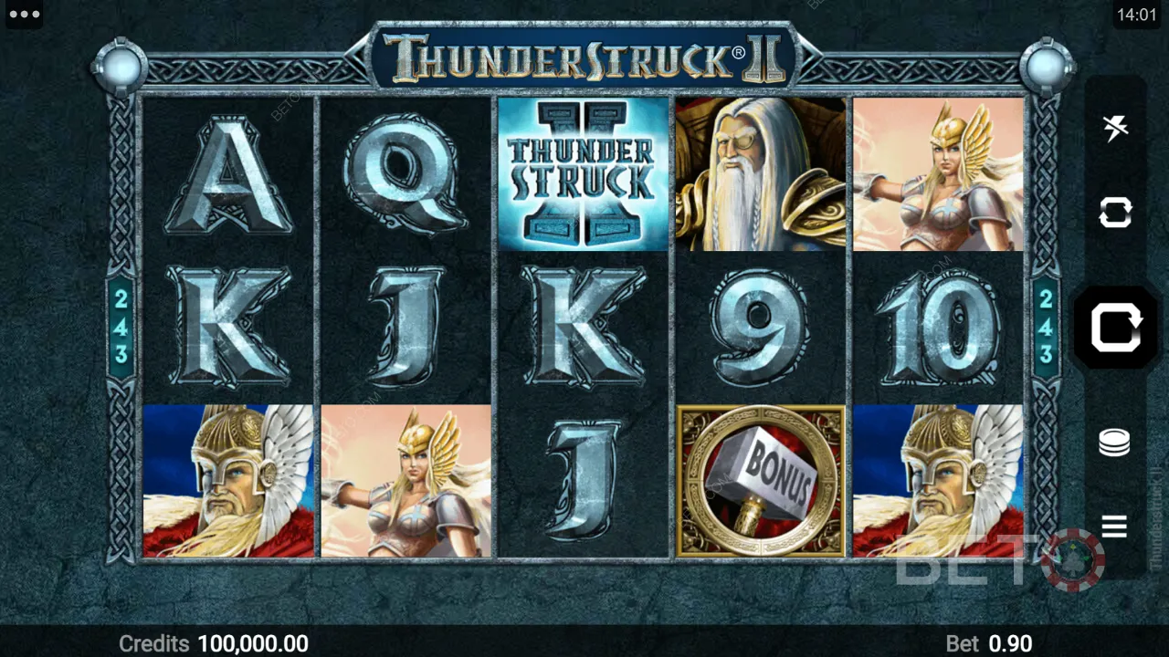 在Thunderstruck II上贏得驚人的獎金