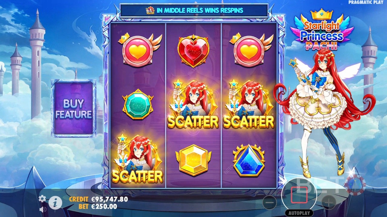 Starlight Princess Pachi 免費遊戲