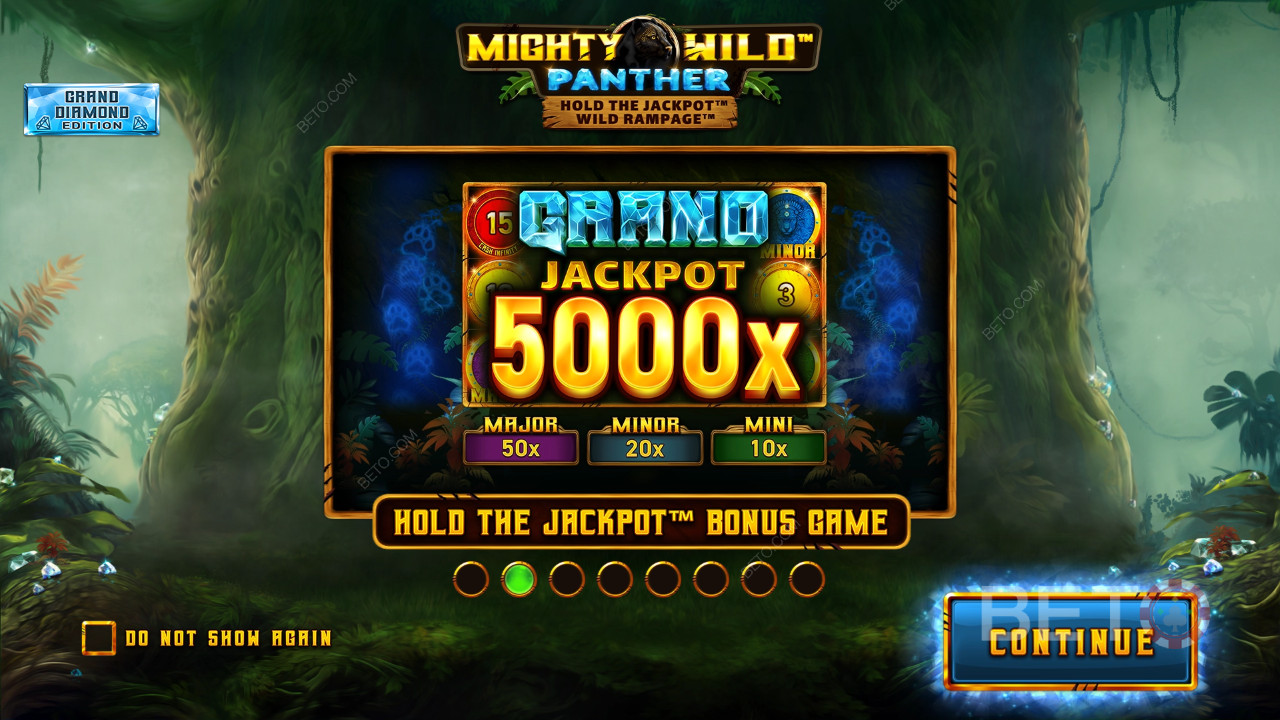 Wazdan的《Mighty Wild：Panther Grand Diamond Edition》中的額外功能解釋