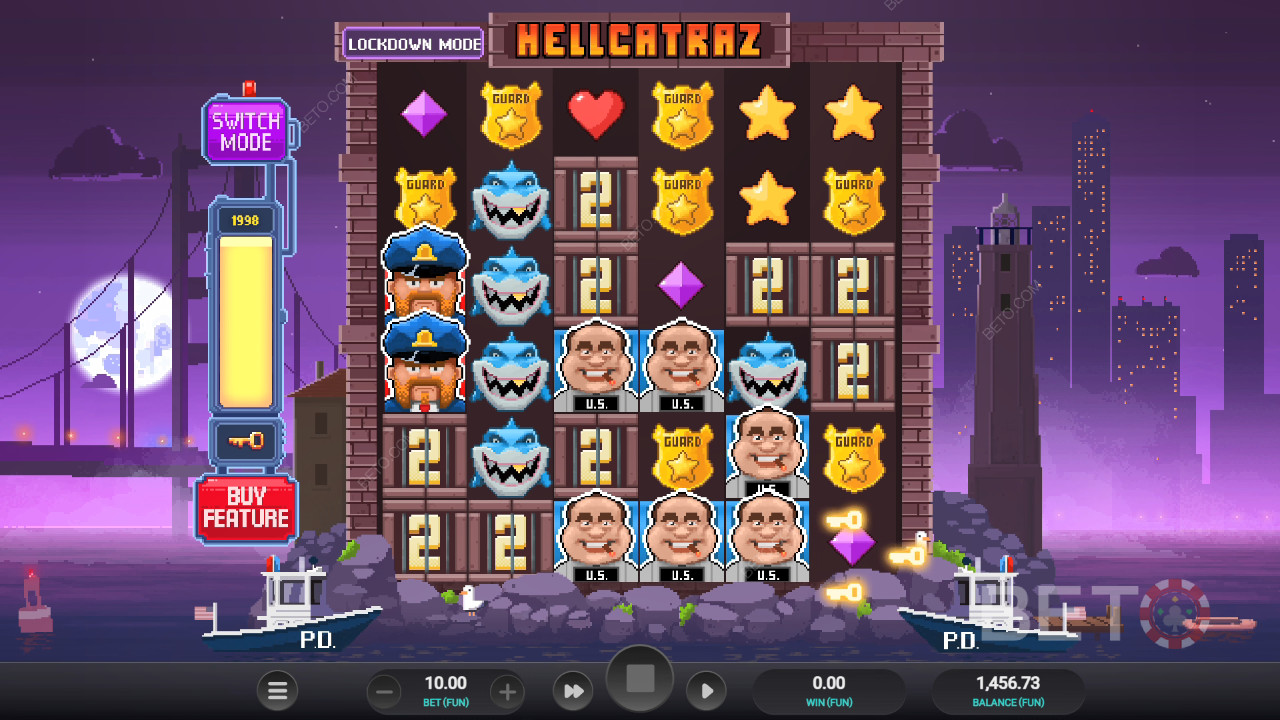 BETO 老虎機的 Hellcatraz 評論