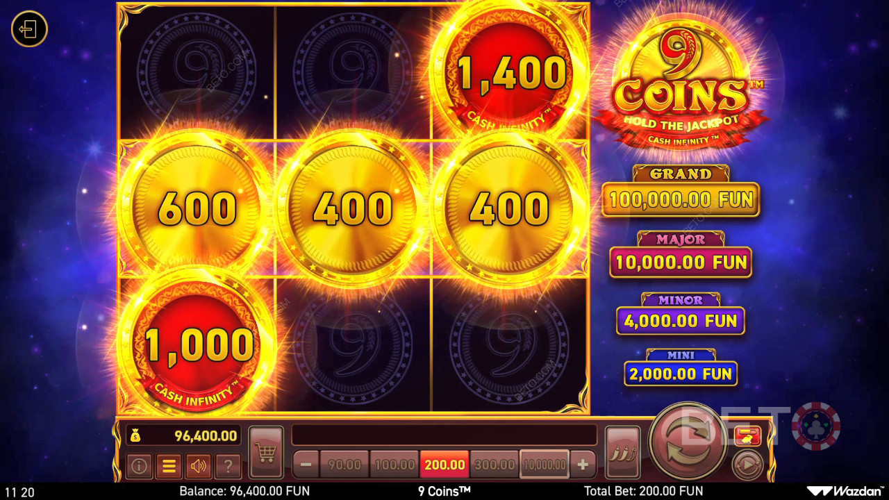 9 Coins 免費遊戲