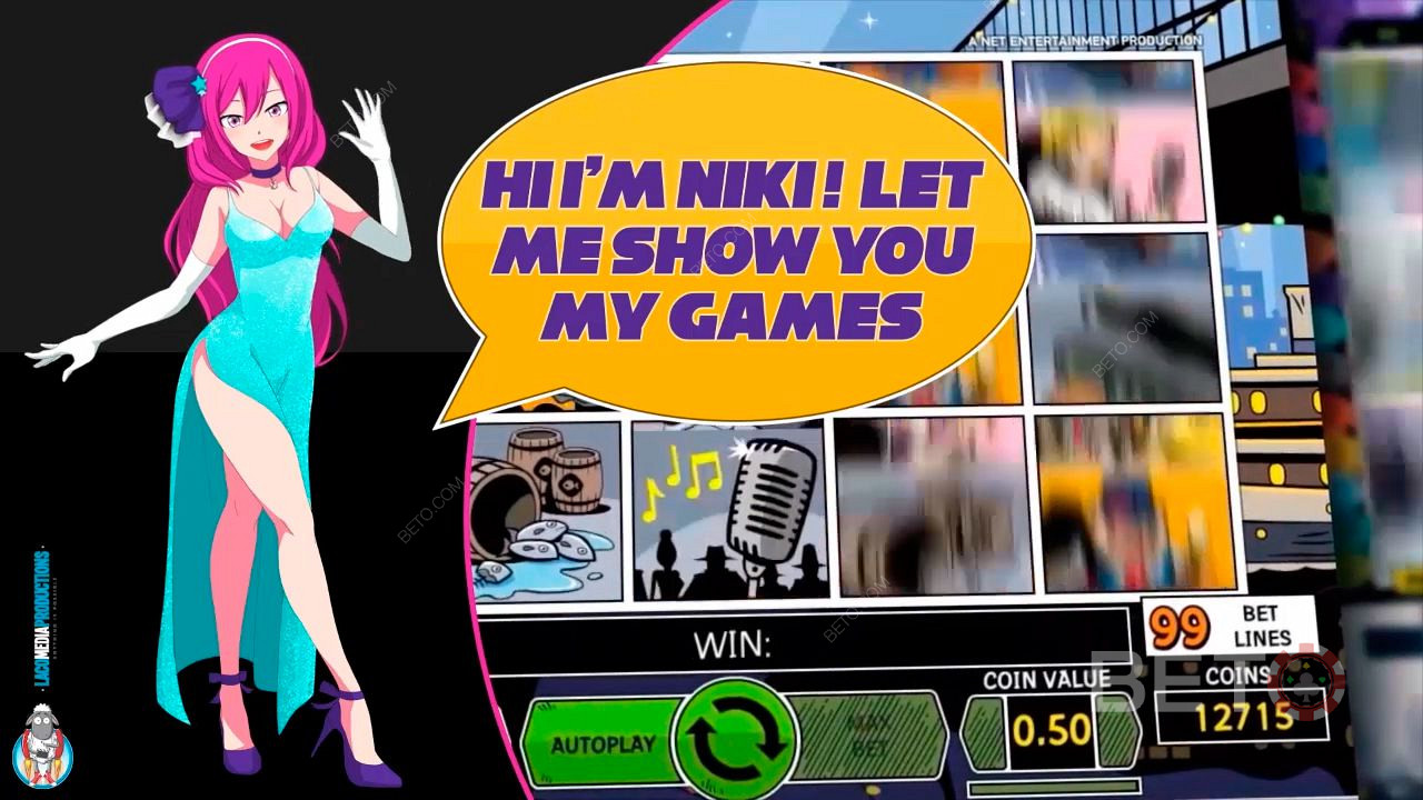 這是 Niki，她會指導你並向你展示他們所有的遊戲