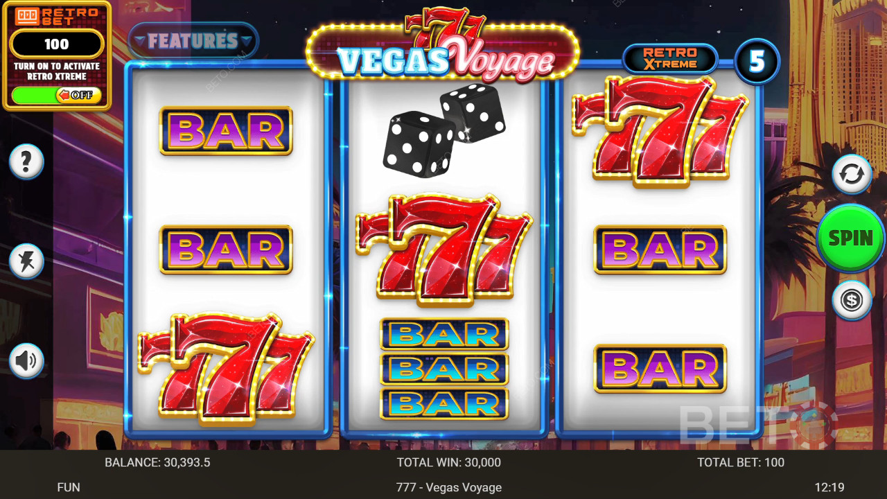 777 - Vegas Voyage 免費遊戲