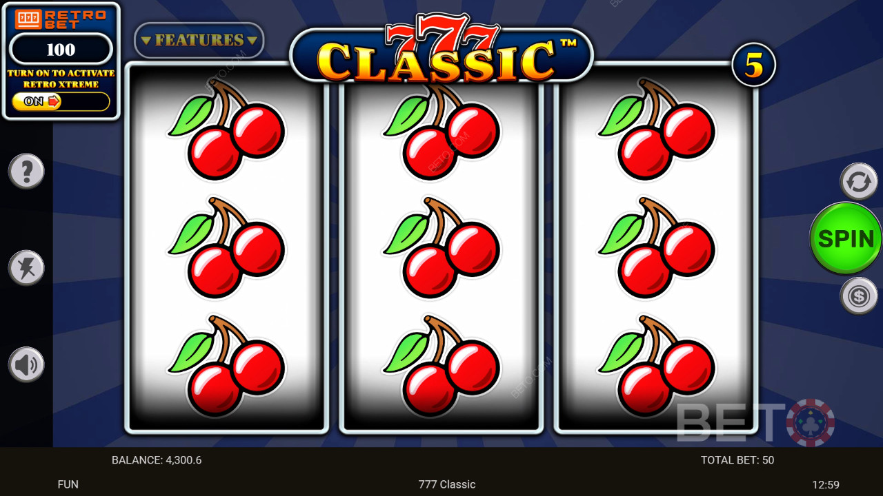 777 Classic 免費遊戲