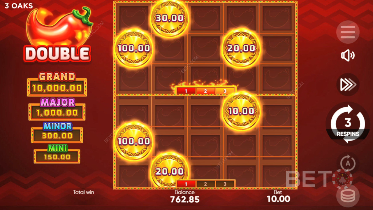如何玩 3 Oaks Gaming 的 3 個辣椒