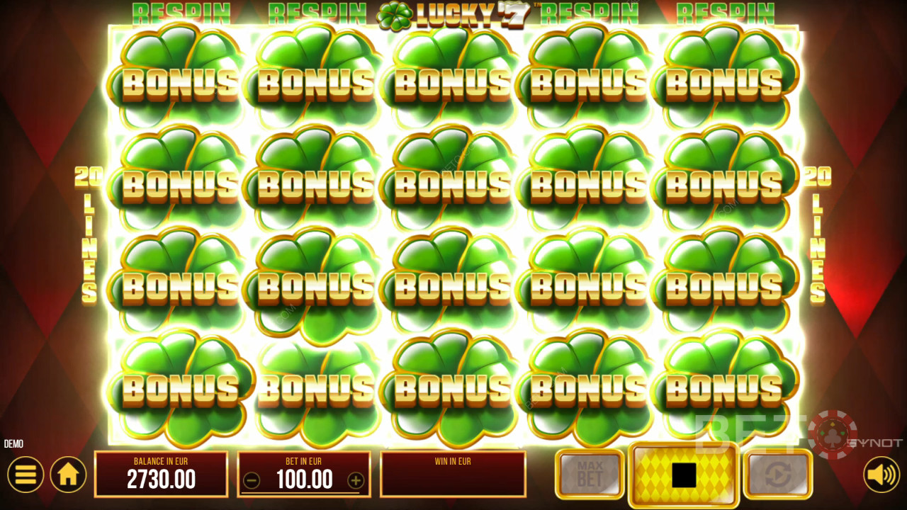 如何玩SYNOT Games 的 Lucky 77
