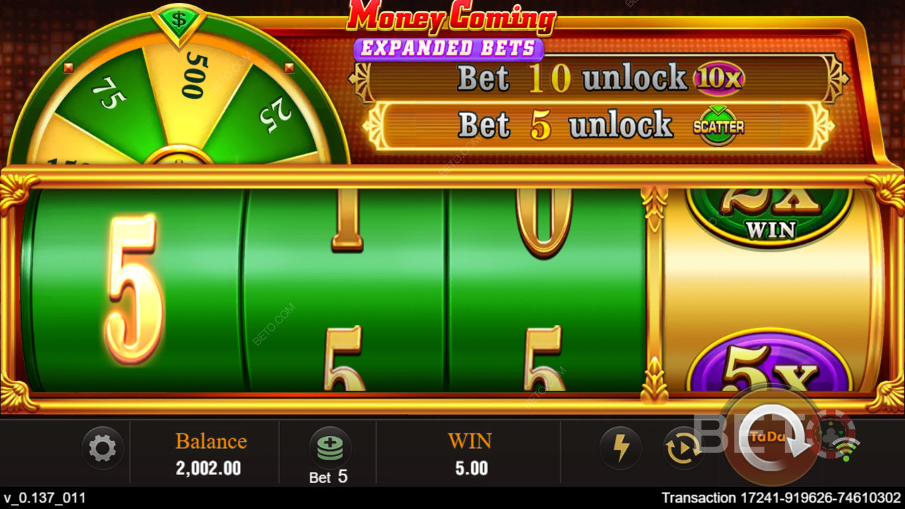 如何玩 TaDa Gaming 的錢來擴大賭注