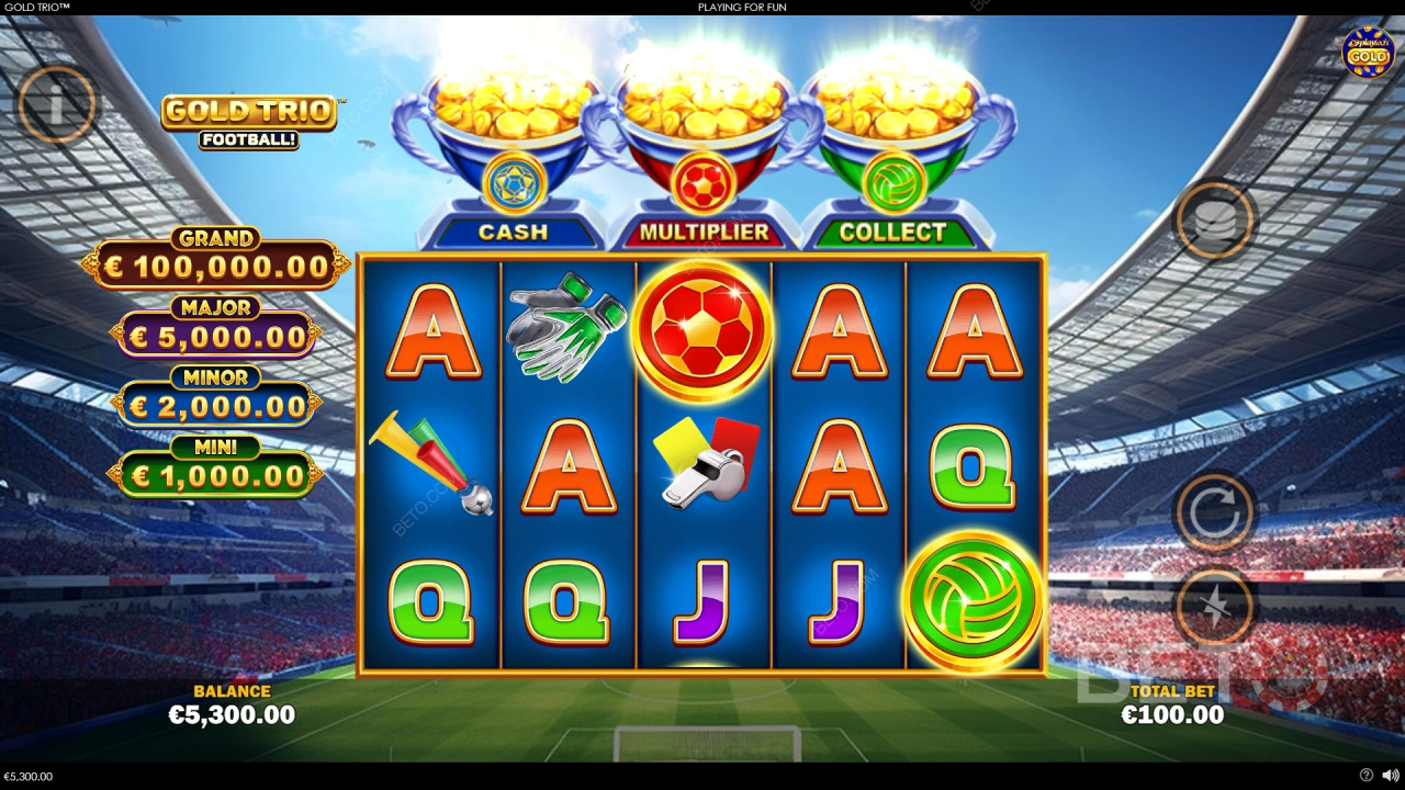 Gold Trio: Football! 免費遊戲