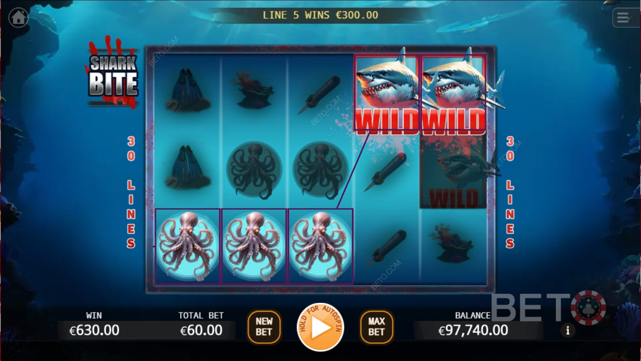 Shark Bite (KA Gaming) 免費遊戲