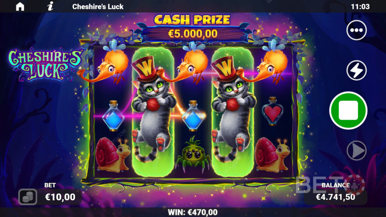 Cheshire's Luck 免費遊戲