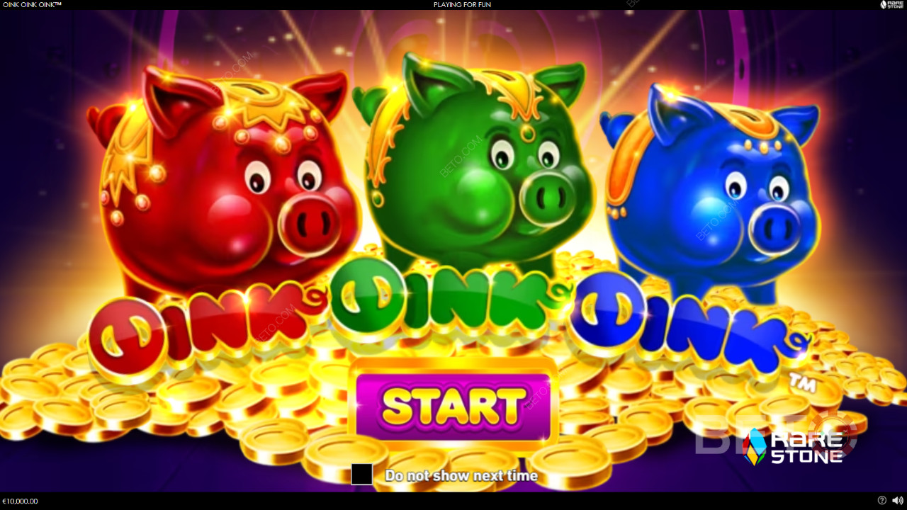 在 Oink Oink Oink 視訊老虎機中贏取 2,000 倍賭注！