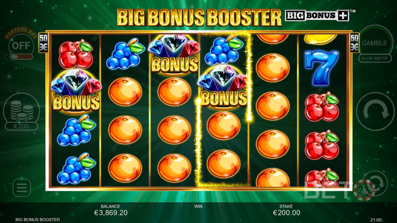 Big Bonus Booster 免費遊戲