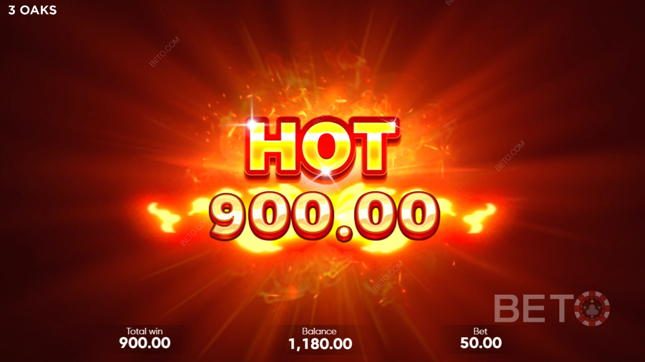 在 Coin Up：Hot Fire 老虎機中贏取 500 倍賭注！