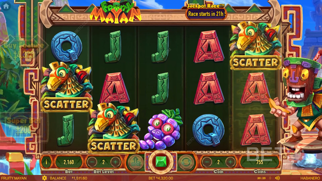 Fruity Mayan 免費遊戲