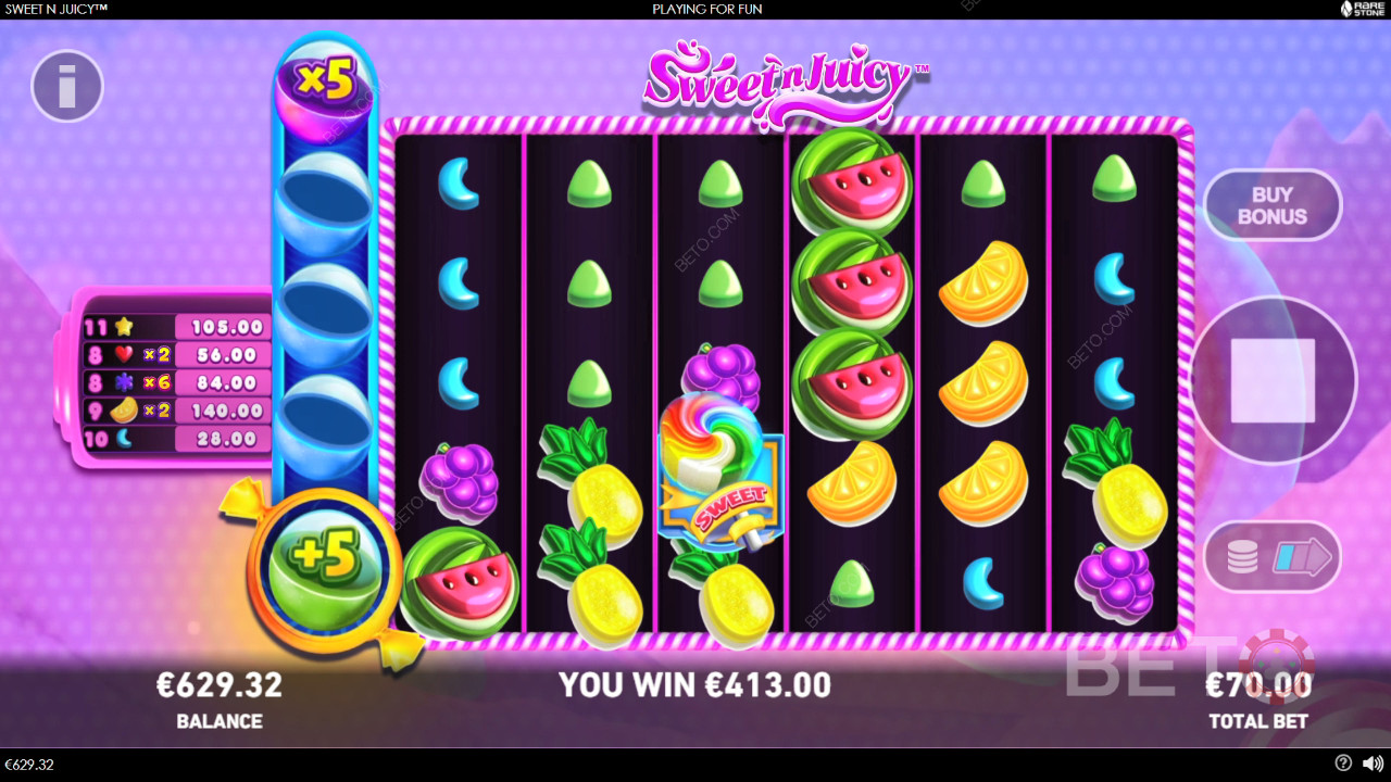 Sweet N Juicy 免費遊戲