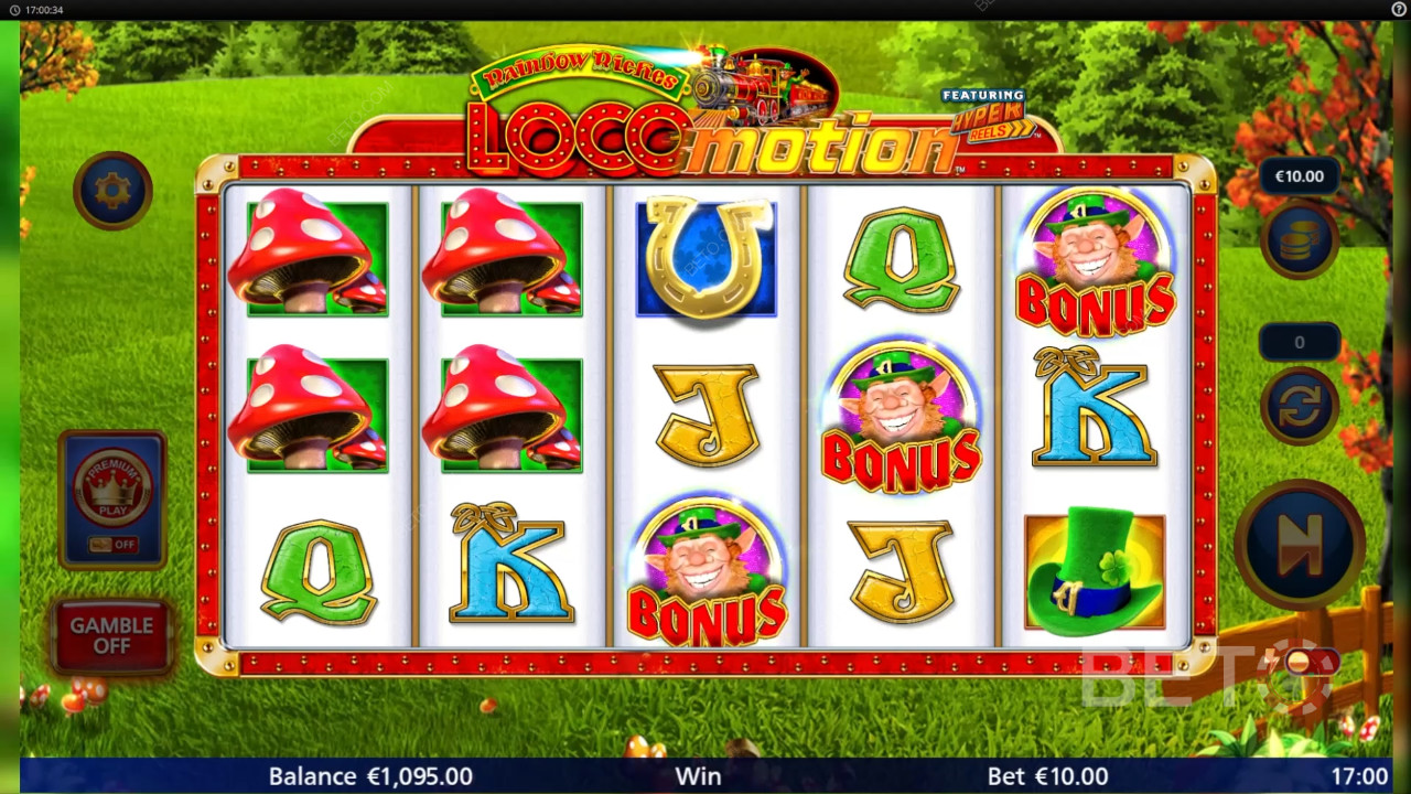 光與奇蹟Rainbow Riches運動中的額外功能解釋