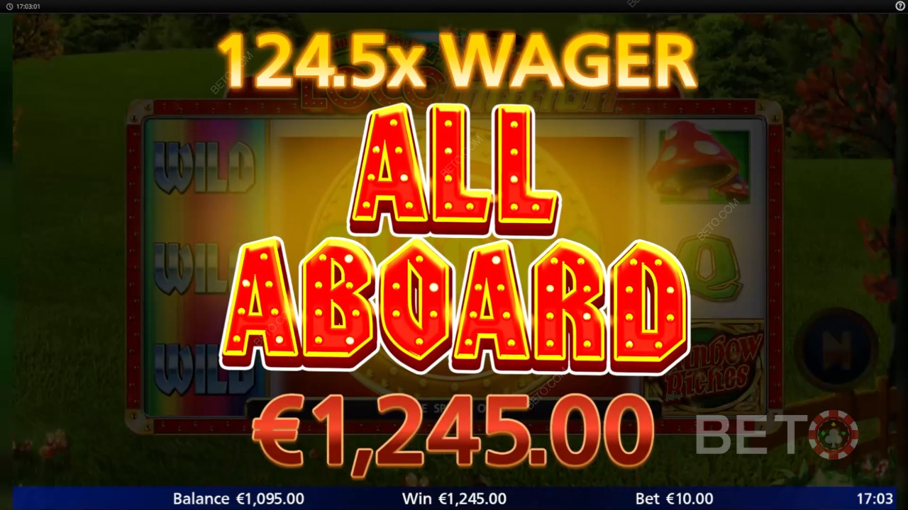 Rainbow Riches Locomotion 老虎機值得玩嗎？